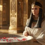 Ancient Egyptian queen inspired by Cleopatra skincare beauty secrets