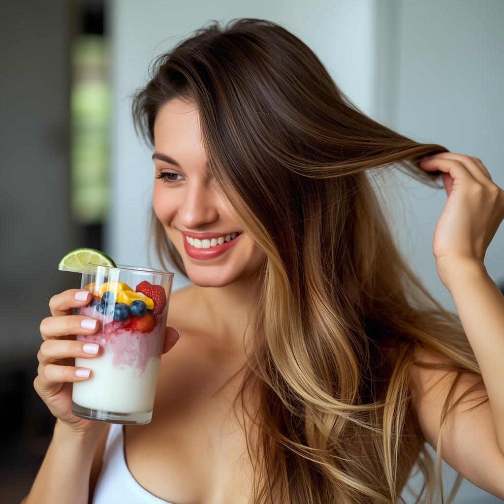 The connection between scalp health and cleansing diet detox foods.