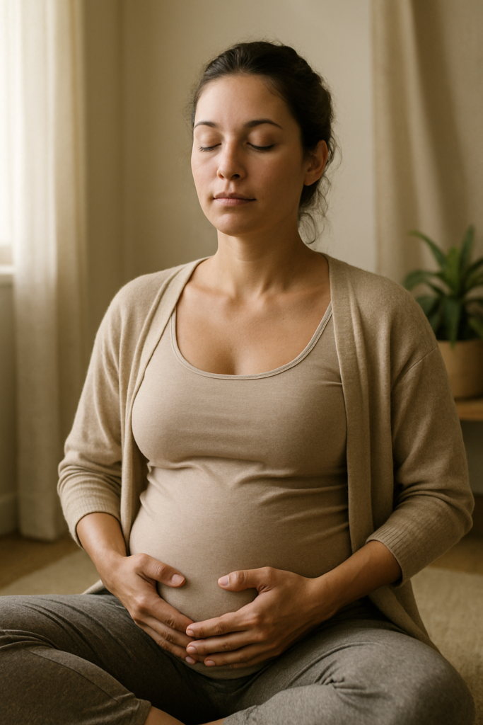 Mindful meditation and mental preparation for the psychology of labor and birth.
