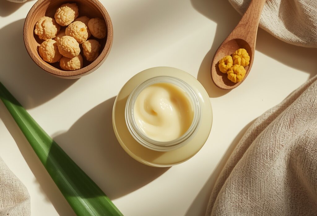 How to make natural face cream at home using organic botanical ingredients