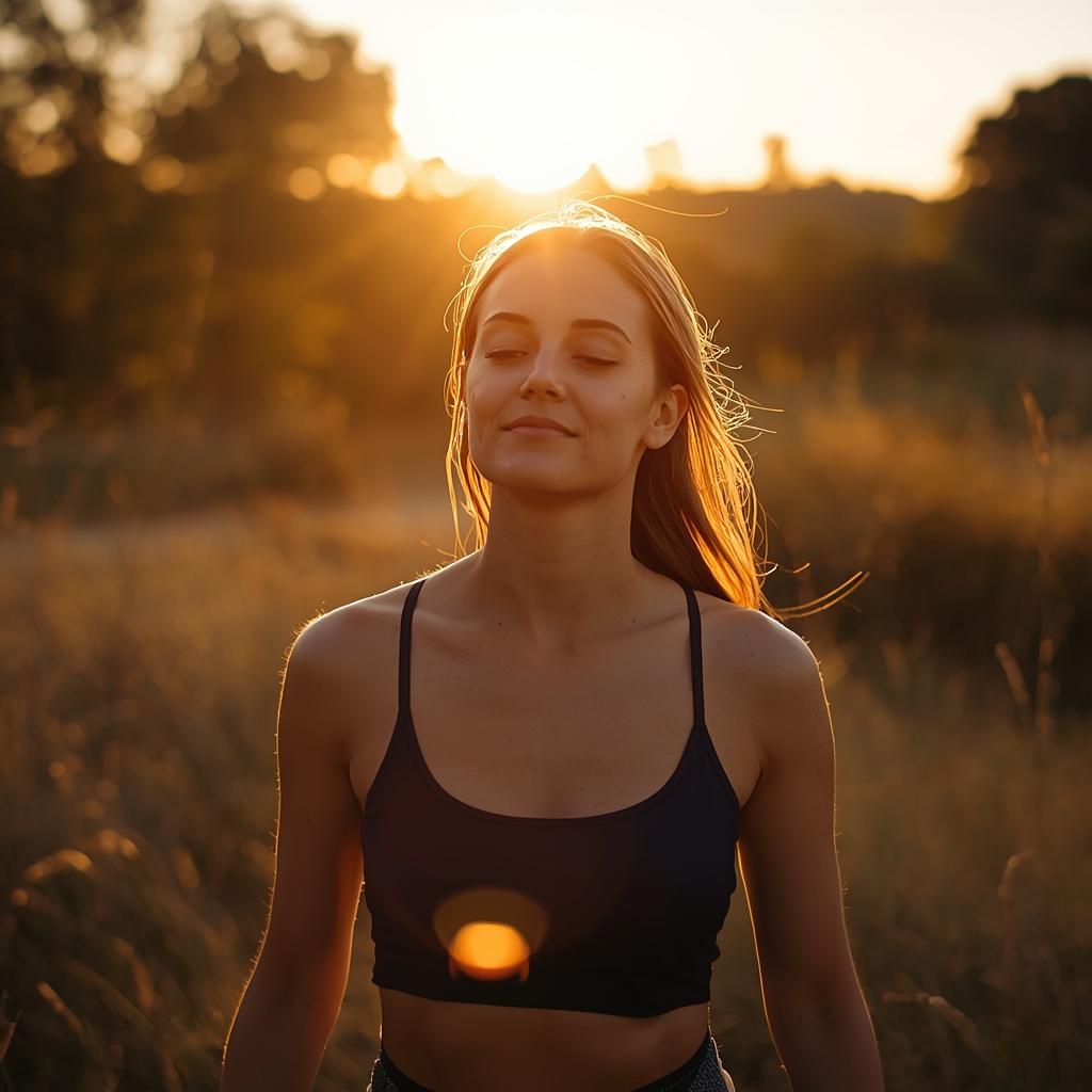 Visualizing the impact of cortisol on facial puffiness and abdominal fat in women.