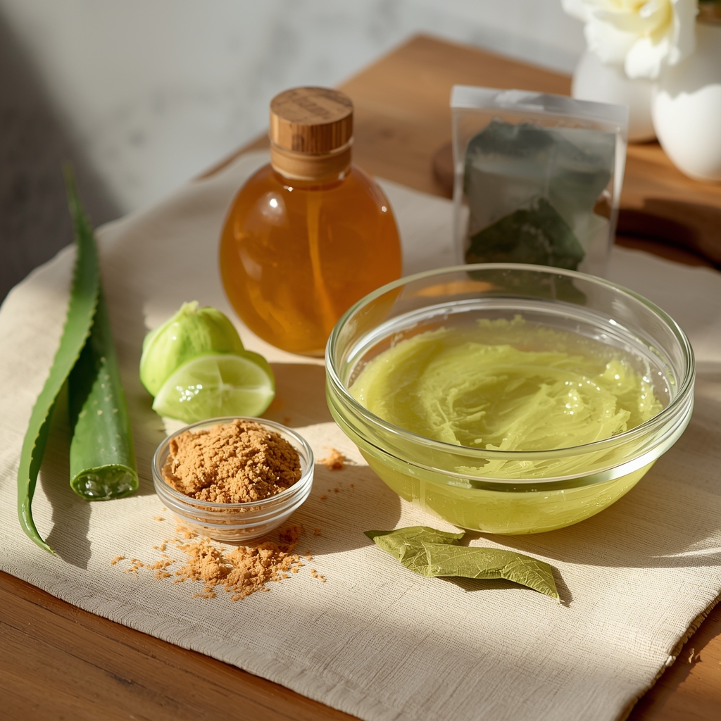 DIY natural skincare recipes for makeup prep and recovery