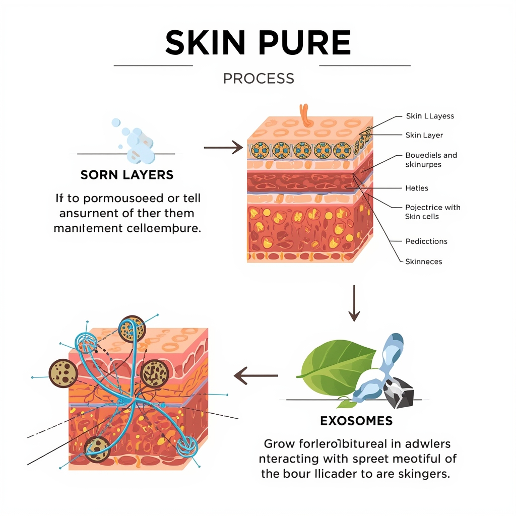 How to handle skin purging during plant-based exosome therapy at home