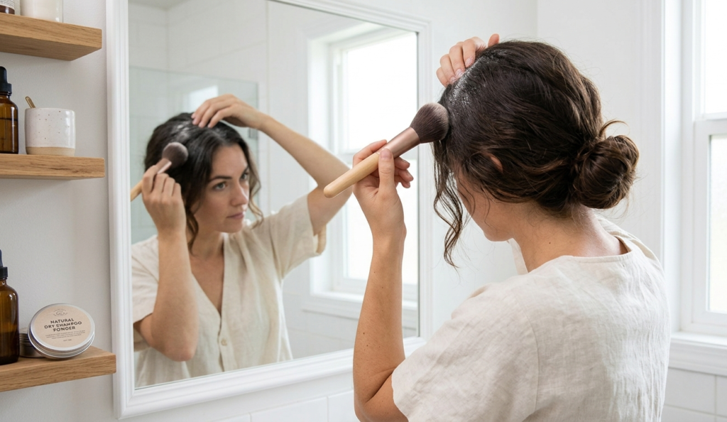 Transition schedule for switching to the best DIY shampoo for oily hair