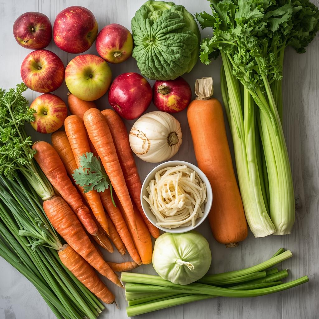 Crunchy vegetables and fruits that help get rid of bad breath and bitter taste