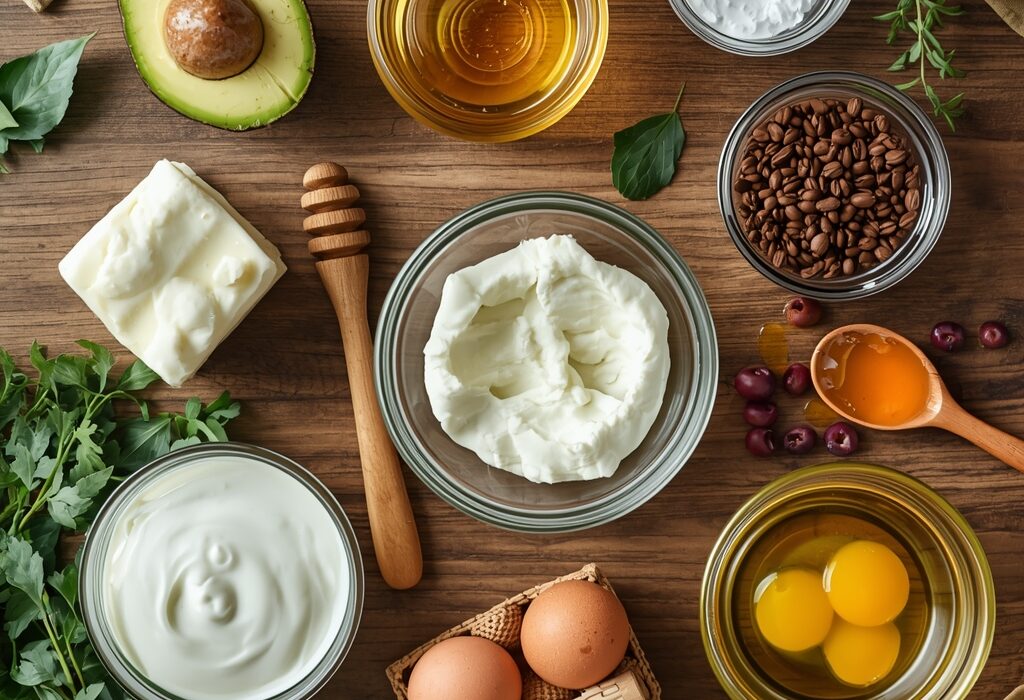 Using the best homemade hair mask for damaged hair to restore protein and moisture