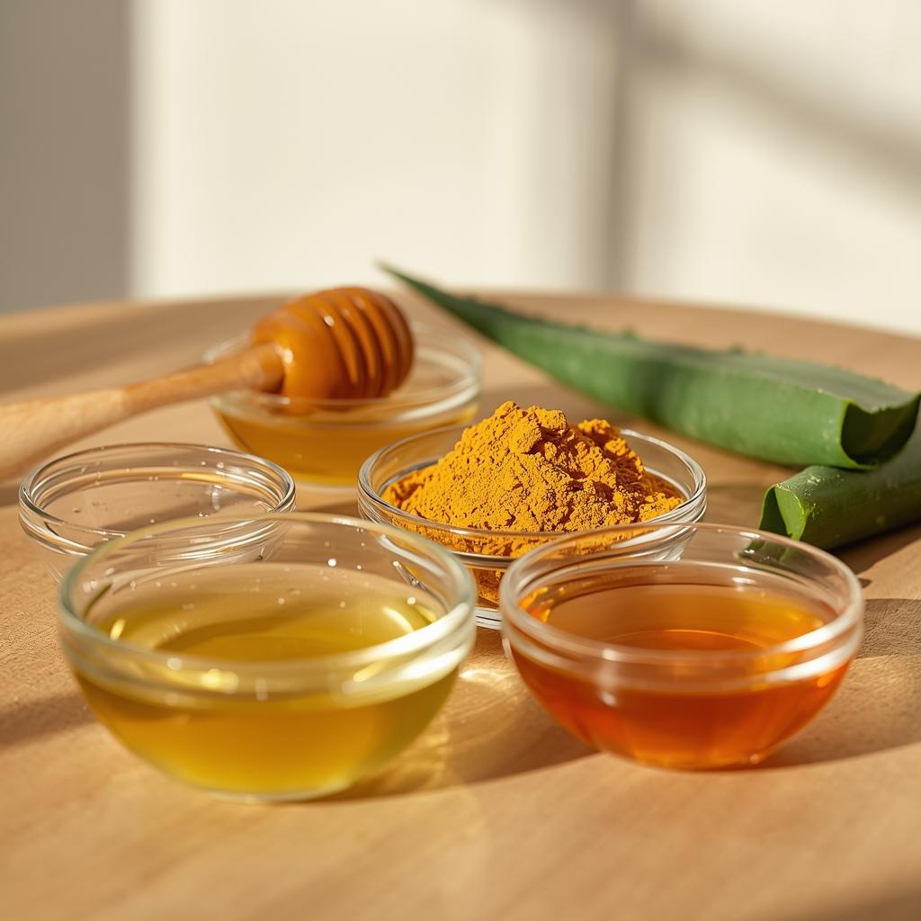 Home remedies for skin barrier restoration using lipid-heavy kitchen pharmacy ingredients.