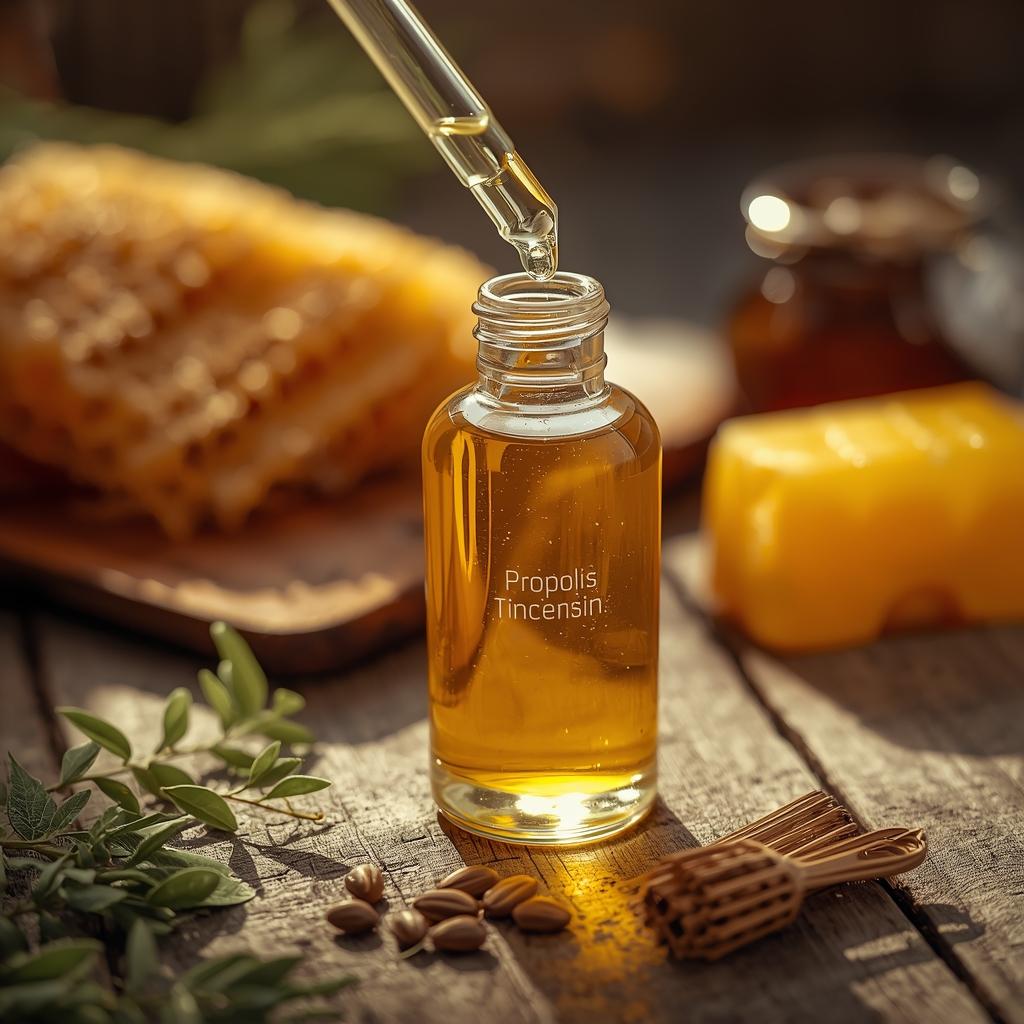 Natural propolis tincture as a shield for how to get rid of a cold fast at home naturally