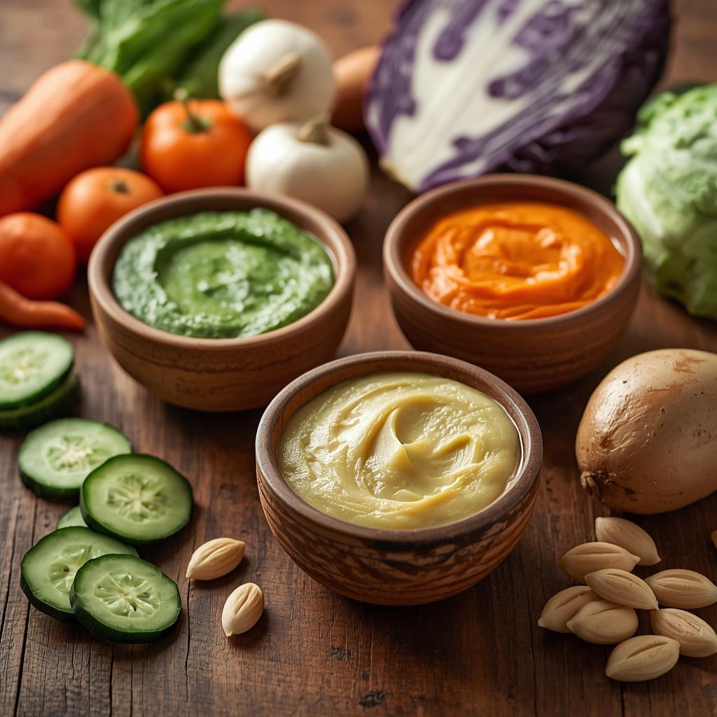Organic vegetable face mask recipes for skin healing and nutrition