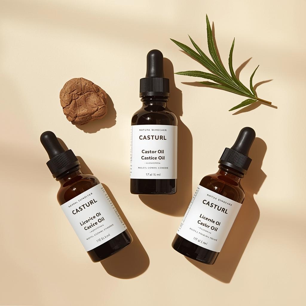 Natural DIY eye cream for dark circles before and after brightening effects illustration.