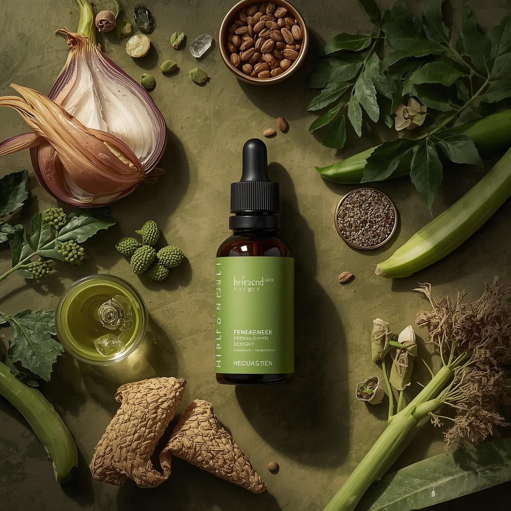 Best natural remedies for female pattern baldness featuring organic sulfur onion peel.