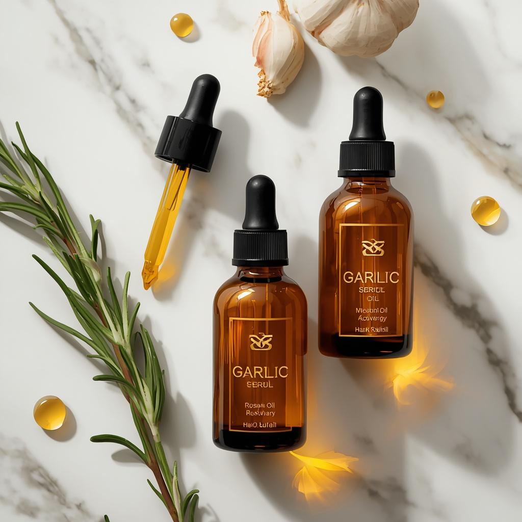 Homemade odorless garlic oil for hair thinning and density secrets.
