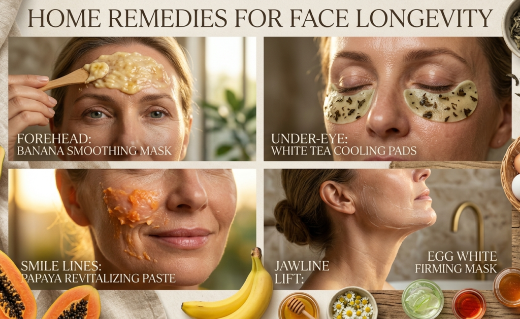 Natural anti wrinkle recipes that work 2026 for specific facial zones.